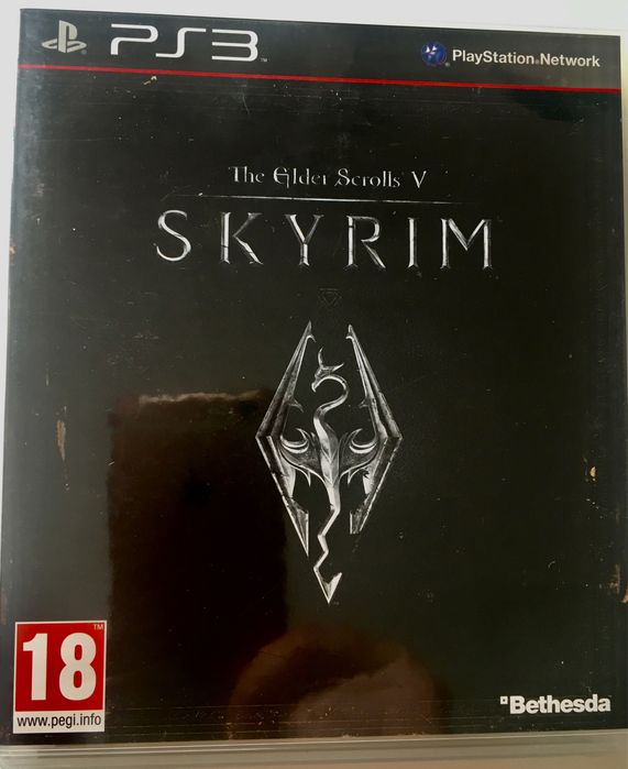 Jogo Playstation - Skirim - novo