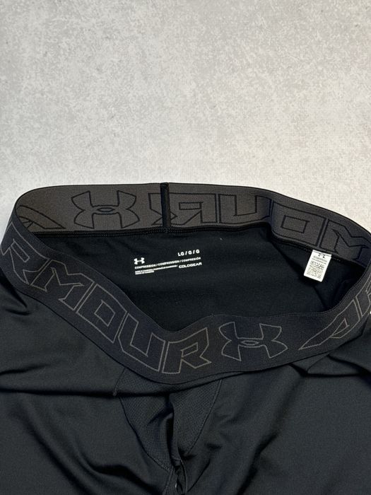 Компрессионные лосины Under Armour черные мужские (оригинал)