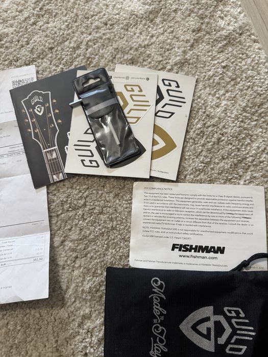 Guitarra Acustica Guild m 240 Westerly Archback