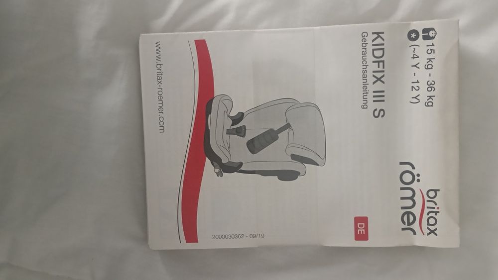 Cadeira Auto Britax Römer Grupo III