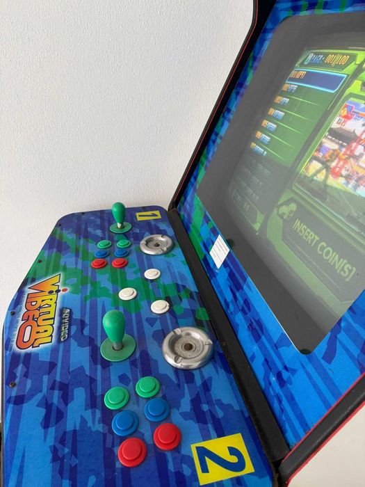 Arcade - Máquina de jogos Anos 80, 90, 2000