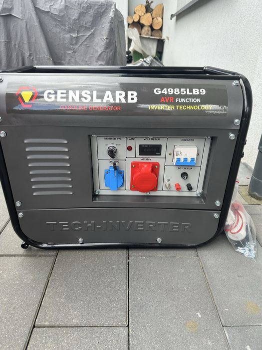 Agregat Prądotwórczy GERMANY POWER HC40-250/BOT 7.1kW 400V 3FAZY AVR INVERTER NOWY