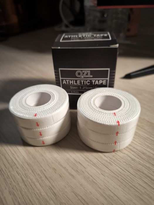 Fita auto adesiva desportiva branca