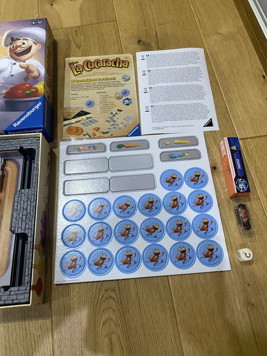Gra La Cucaracha Ravensburger NOWA (rozpakowana i zlozona) Kompletna