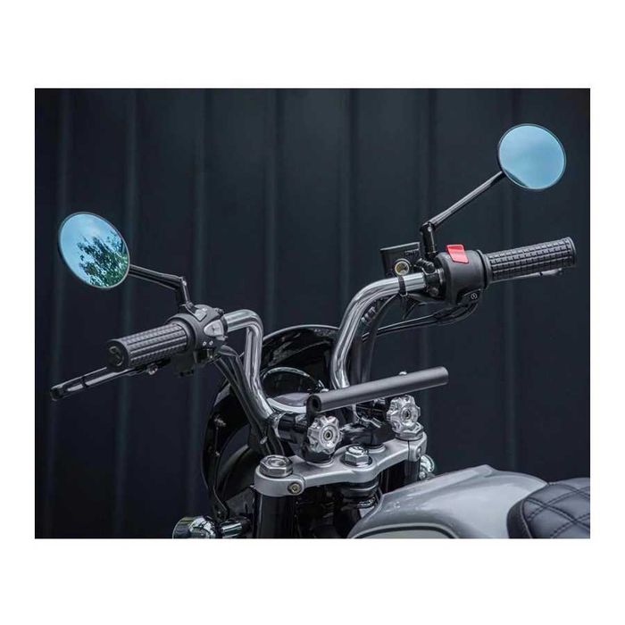 Par espelhos retrovisores retro alumínio - Honda CT125/DAX125/Monkey