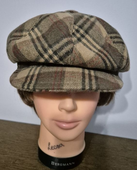 FAUSTMANN roz. 55 wełniany kaszkiet premium