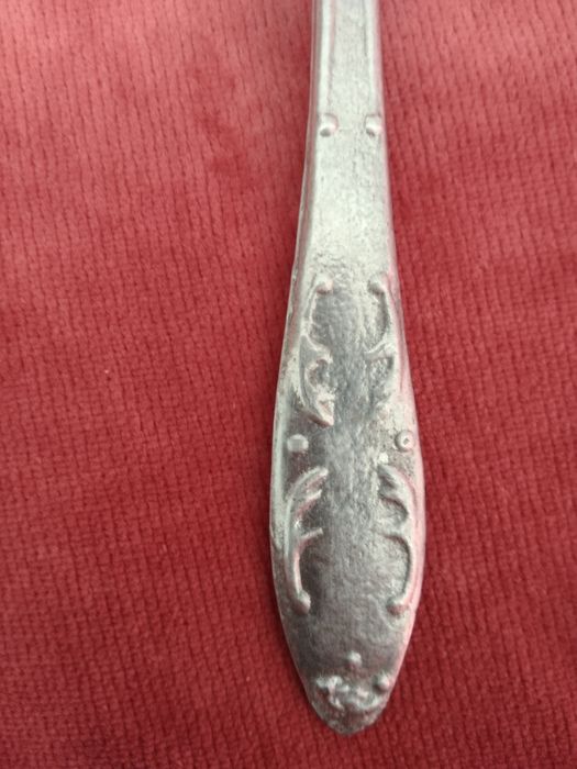 Łyżka posrebrzana, 20 cm