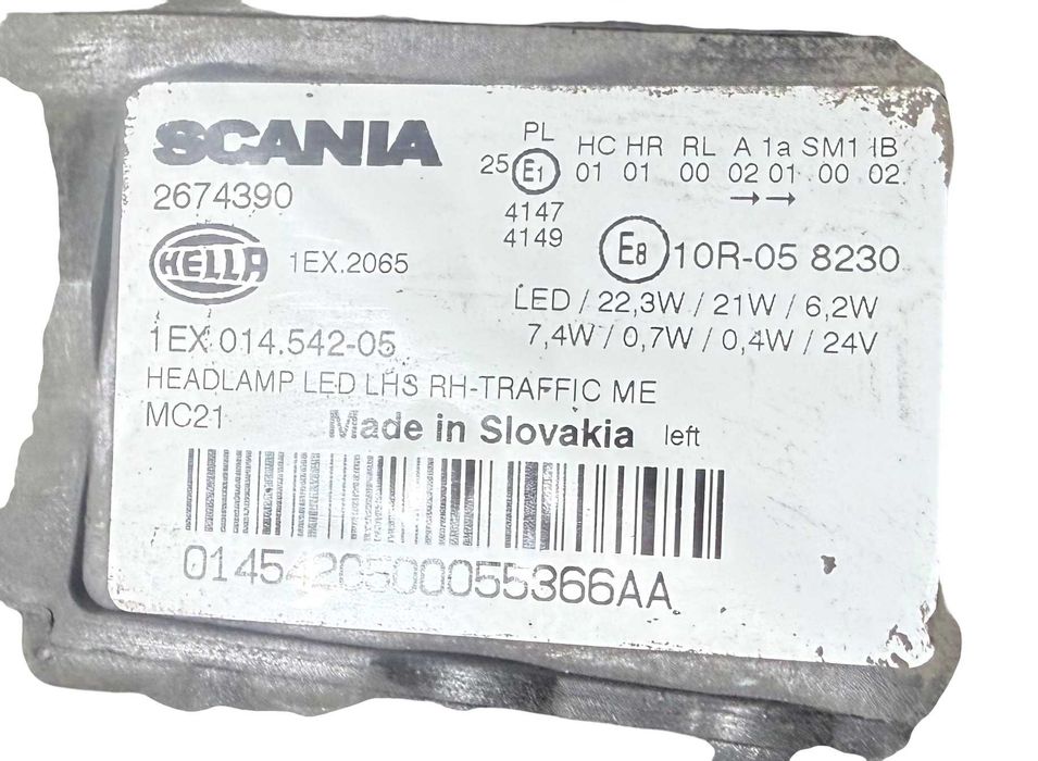 Lampa Reflektor SCANIA LED
