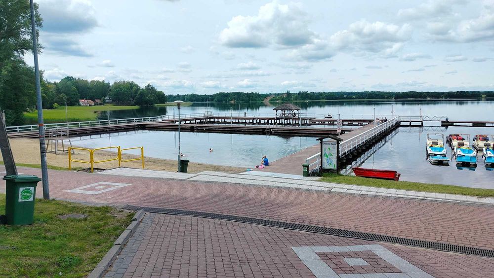 Domek nad jeziorem Narie