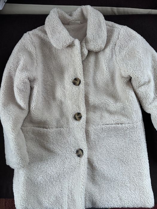Пальто Teddy Coccodrillo + шапка H&M у подарунок