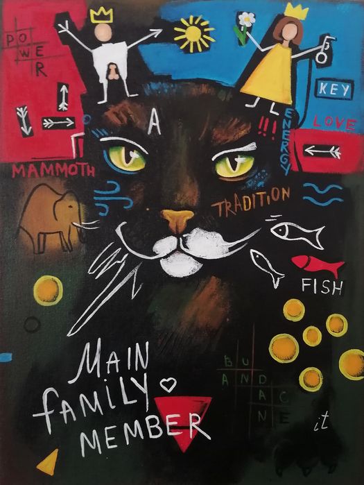 Arte exclusiva, pintura sobre tela