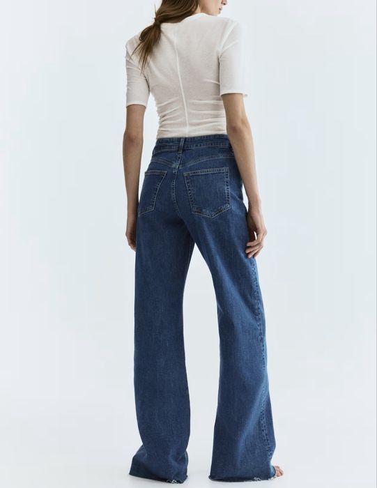 Джинси  wide leg Н&М