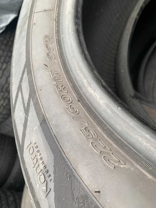 225-60-R17 HANKOOK VENTUS = 4 штуки летней резины GERMANY 2023