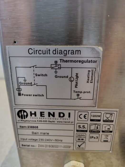 Bemar elektryczny Hendi