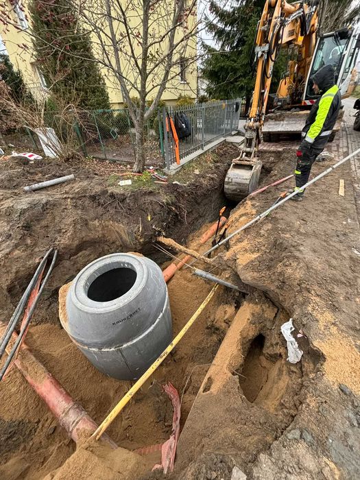 Przyłącza i sieci wod-kan, oczyszczalnie, przepompownie, roboty ziemne – kompleksowo | Warmia i Mazury