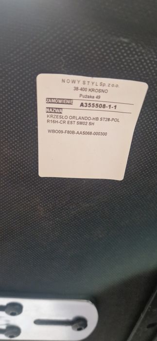 Fotel biurowy szary Nowy Styl Orleando meble poleasingowe