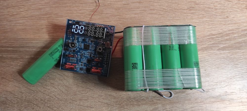Плата павербанку 100w 21700