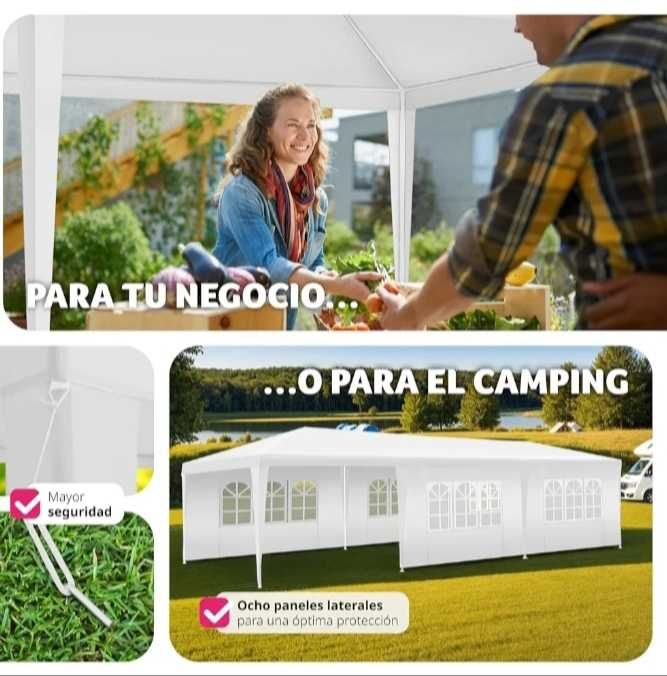Tendas grandes 9x3 l 6x3.  eventos, festas, casamentos.159€ a 209€