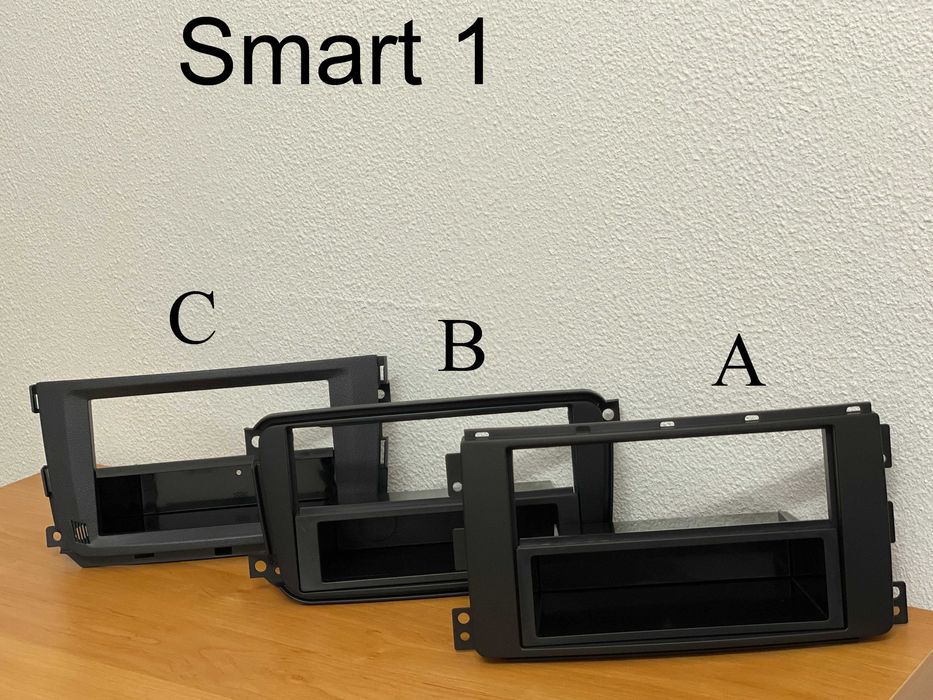 Moldura / Aro / Adaptador de rádio 1/2 din todas as marcas e modelos