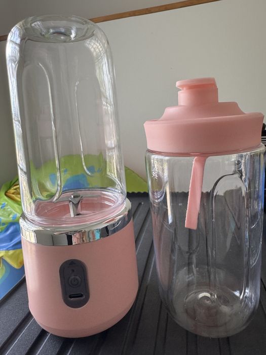 Mini Liquidificador  300ml rosa