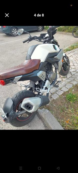 FK Motors 125 CC mini scrambler imaculada