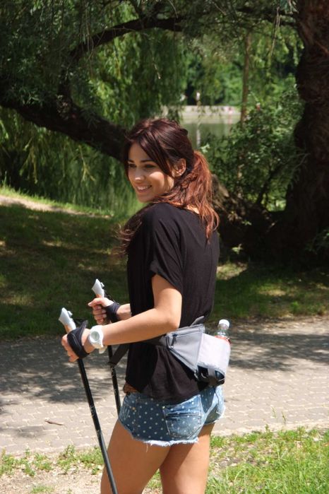 112 MAŁA saszetka nerka biodrówka pas biodrowy NORDIC WALKING FITNESS