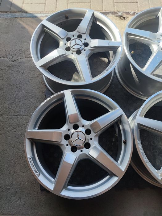 Felgi Alufelgi 5x112 9,5J 8,5J 19 ET 48 | Mercedes AMG Oryginał W212 C