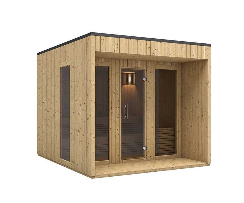 Sauna zewnętrzna ogrodowa Harma 250x300