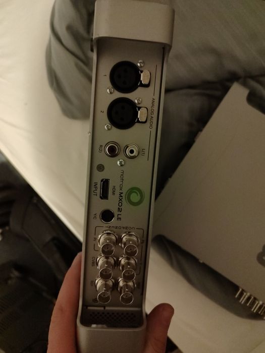 Matrox MXO2 LE – interfejs wideo HDMI / SDI / XLR URUCHAMIA SIĘ