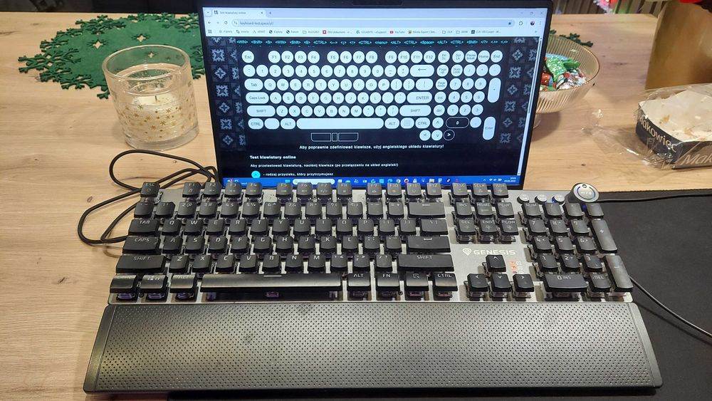 klawiatura RGB Genesis Thor 380