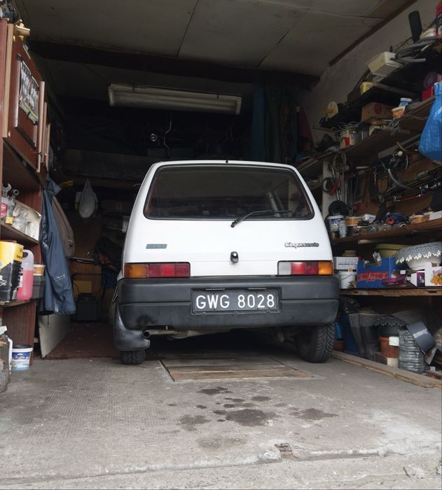 Fiat Cinquecento 700 – 59 000 km – czarne tablice