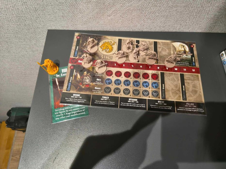 Klan Jelenia do gry Blood Rage + dodatkowy bóg