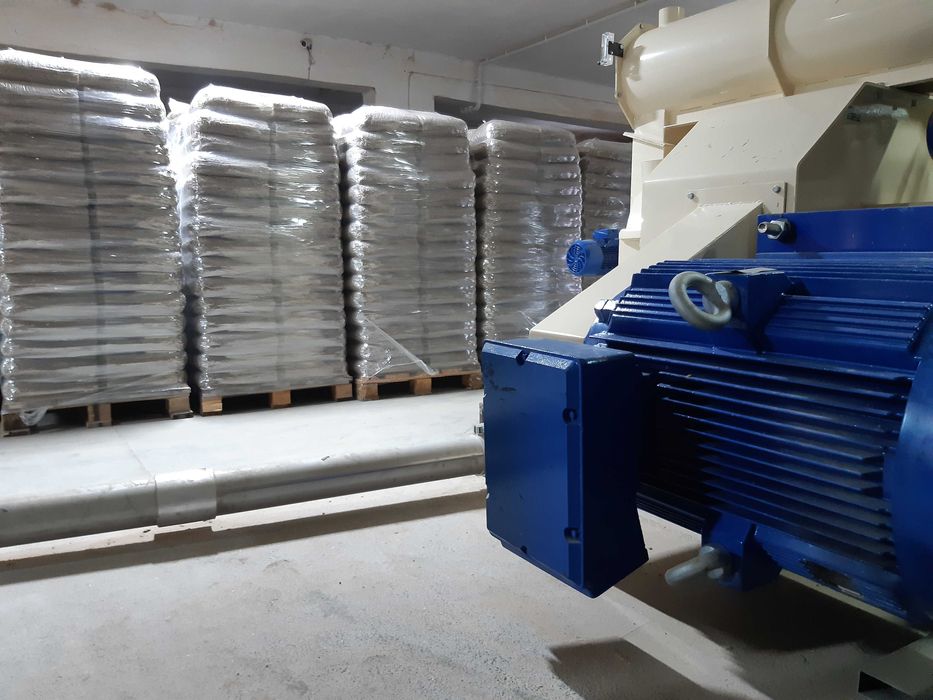 Pelet Pellet 6mm - 1433zł brutto za tonę.