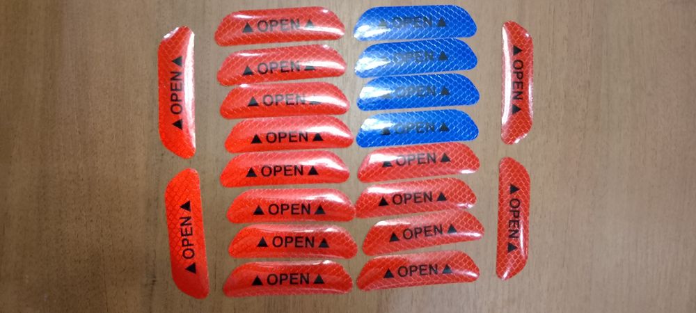 Наклейки светоотражающие