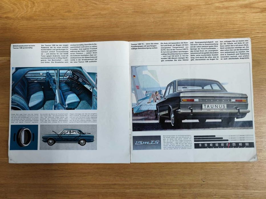 Prospekt FORD Taunus 12M 15M