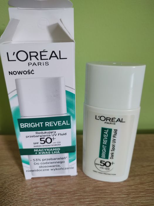 Zestaw Loreal Bright Reveal Serum 30ml + Fluid 50ml