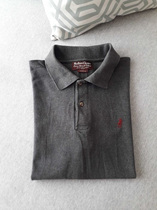 Polo Cinzento 《 Marlboro Classics 》64585111426817120