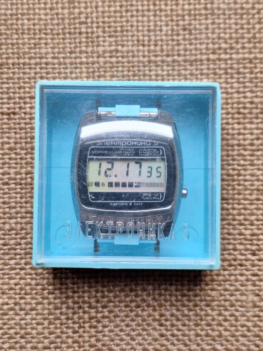 Часы Электроника 5 Знак Качества СССР