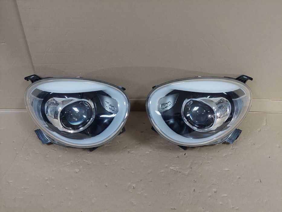 Fiat 500X 500 X lampa przód Bi Xenon nieskrętny prawa + lewa D5S EU BDB KPL
