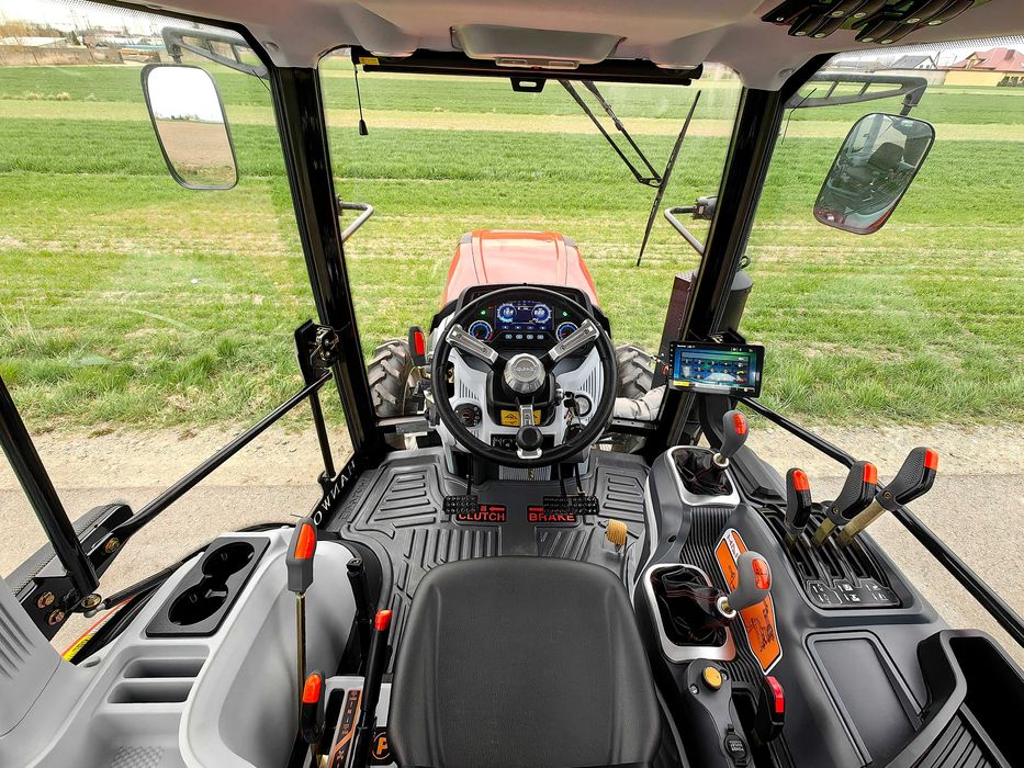 Ciągnik rolniczy Hanwo o mocy 75KM, klimatyzacja, obciążniki kredyt 0%