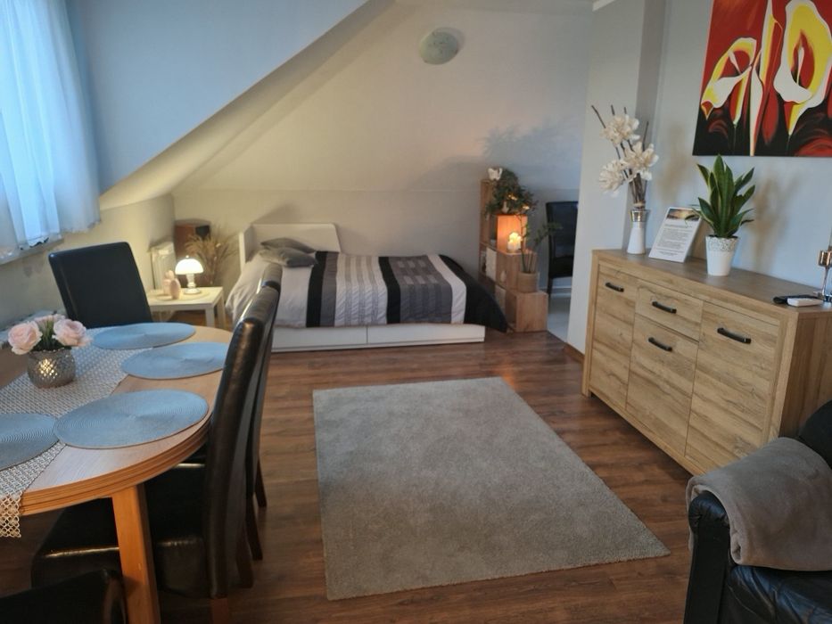 Apartament Przyjazna Przystań.Jasny przestronny,spokojna okolica