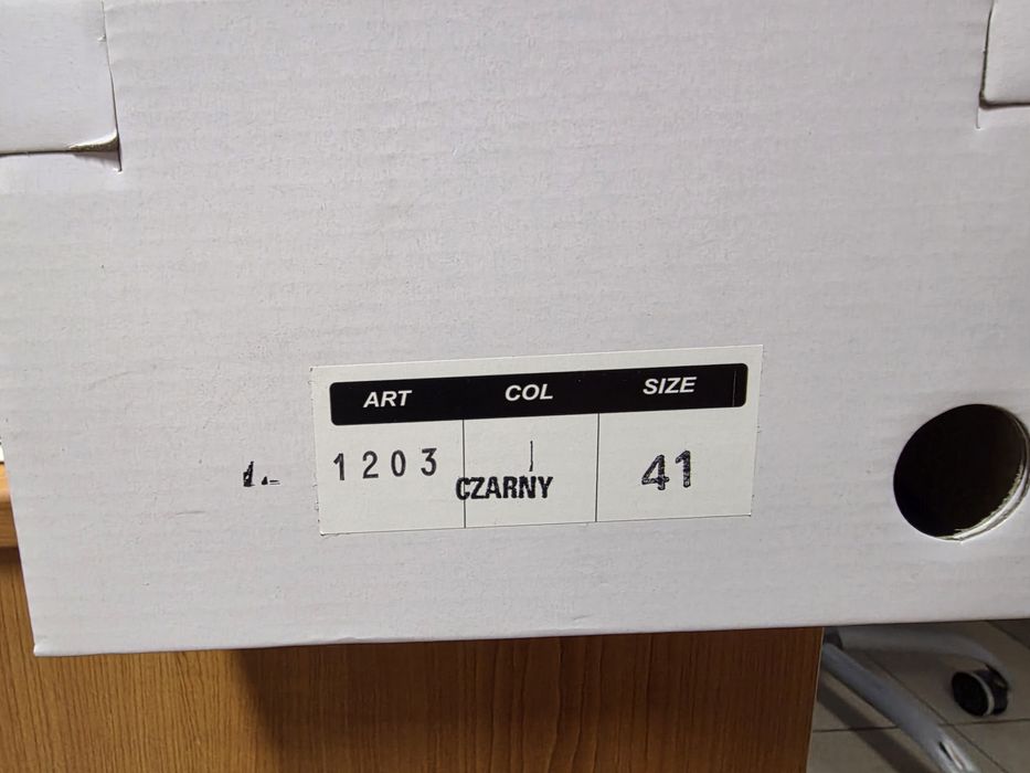 Półbuty galowe 41 wz. 918B MON