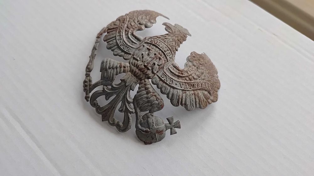 Orzeł pruski hełm pickelhaube I wojna