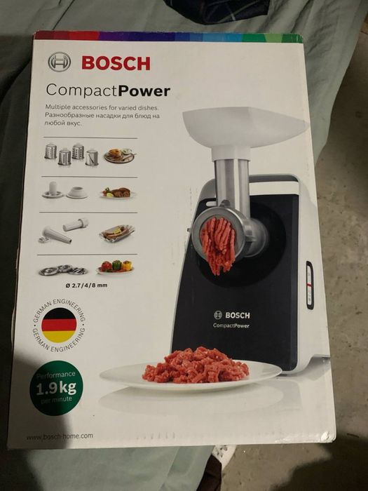 М'ясорубка Bosch MFW3640A CompactPower нова в упаковці