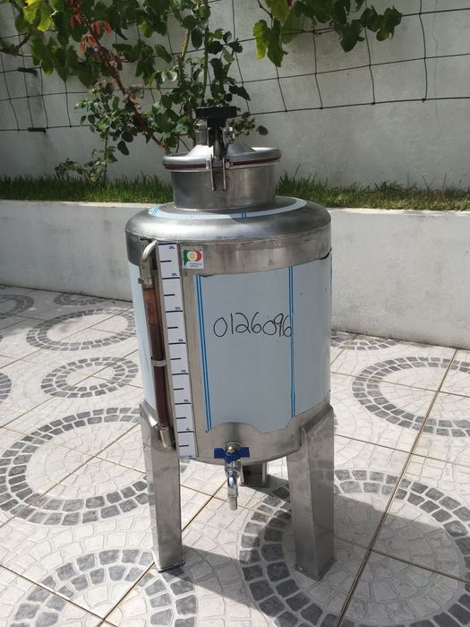 Cuba de inox 30 L de vinho (Nova)