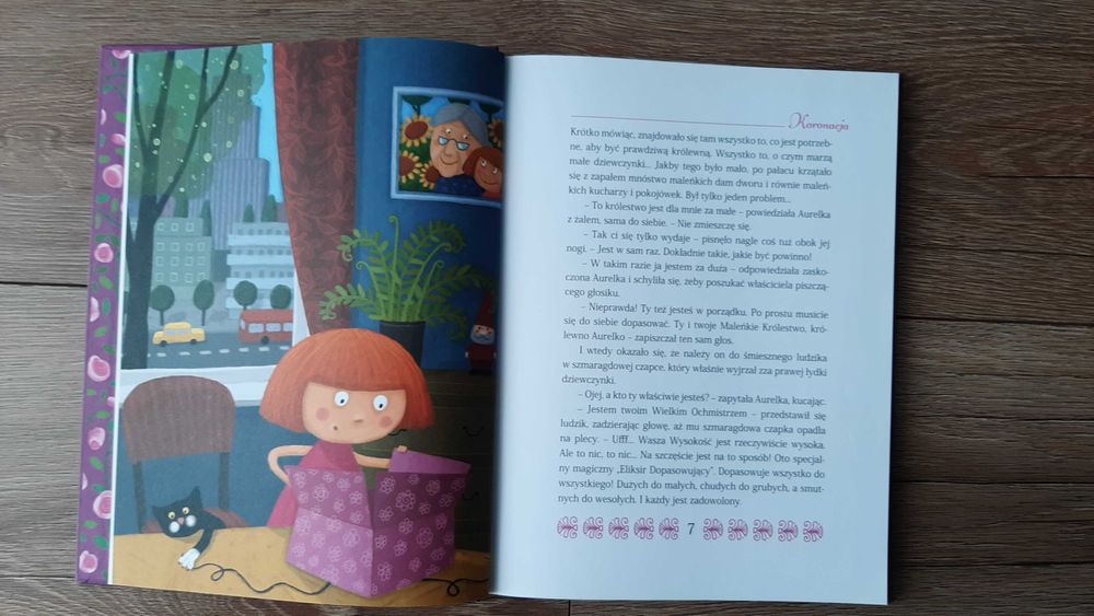 Maleńkie królestwo królewny Aurelki Roksana Jędrzejewska-Wróbel