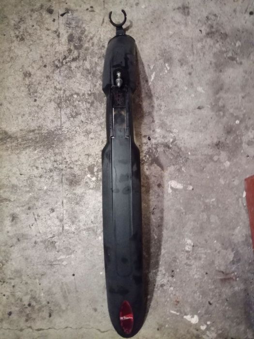 Guarda lamas 2€ de trás para bicicleta para usar de inverno fácil apli