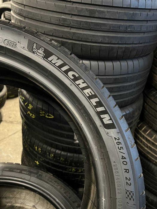 Шини Літні 265х40хR22 Michelin Pilot Sport4 SUV GOE 4шт НОВІ 2025р