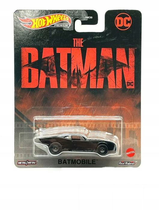 auto samochód batman mattel hot wheels dc the movie batmobile