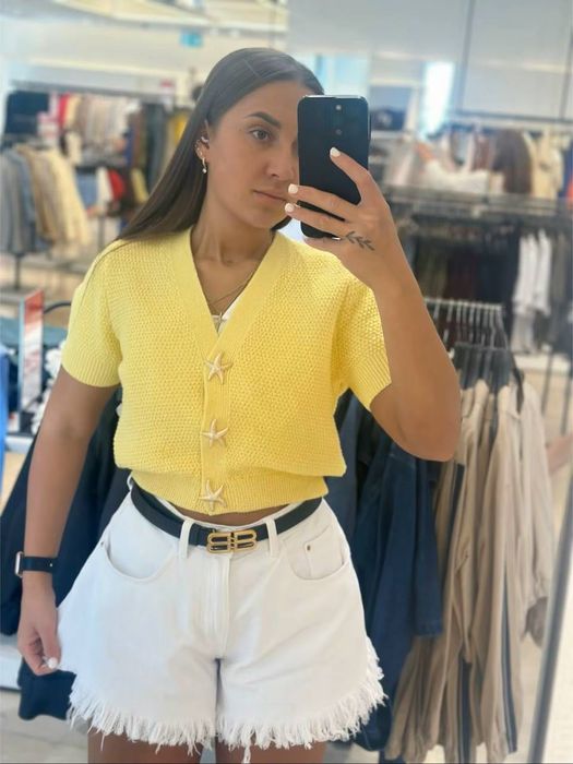 Джинсові шорти +топ С-М розмір